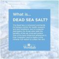 Westlab - Soothing Dead Sea Salt - 1kg Resealable Pouch - 100% Natural, Pure & Unscented Mineral Salts - Nourishes & Soothes Dry, Irritated Skin. 