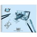 Sketchbook Big  Pad Artist Paper 130 GSM 20 Sheets W 13.5 H 10.75. 