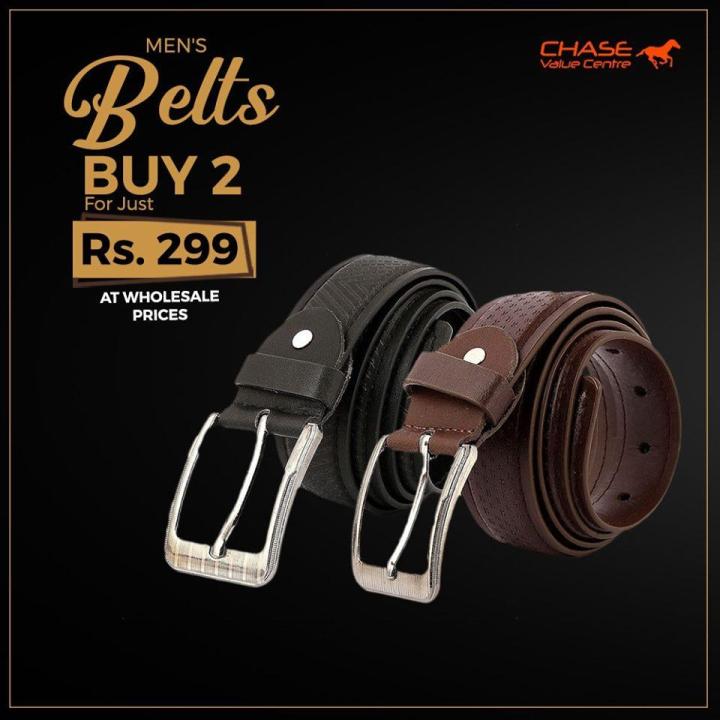 Pack%20Of%202%20Buckle%20Belts%20For%20Men%20Formal%20Business%20Brown%20And%20Black%20-%20Image%203
