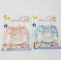 Baby Feeder Tableware Series 4 in 1 Training Set Feeding Series Baby Feeder Plate Spoon Fork Feeding Bottle. 