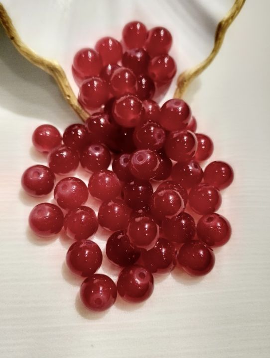 100pcs%20Glossy%20Round%208mm%20Craft%20Beads%20%E2%80%93%20Round%20Stones%20for%20Jewelry,%20Sewing%20&%20DIY%20Decoration%20-%20Image%203