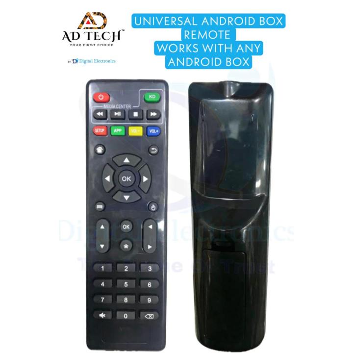 Universal Android Box Remote - Compatible With Every Android Smart TV Box