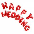 Happy Wedding Foil Balloon For Wediding Decor. 