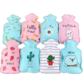 Mini Hot Water Bottle, Light and Handy Hot Water Bag Hand Warmer 100 ML Cartoon Hand Warm Water Bottle Cute Mini Hot Water Bottles Small Portable Hand Warmer Water Injection Storage Bag Tools. 