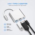 HDMI Adapter USB C to HDMI Adapter USB 3.1/3.0 Charging Port Converter Compatible with Type C Devices. 