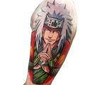 Anime Jujutsu Kaisen Saint Seiya Cartoon Temporary Tattoos Inuyasha Art Decal Sleeve Tattoo Sticker for Woman Men. 