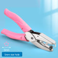 Cute Single Hole Puncher Scrapbooking Paper Punches Kawaii Star Heart Circle Hole Punch DIY Craft Shape Cutter Perforator Lonni. 
