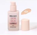 Miss Lara Skin Silk Serum Foundation – F12.5 | Natural Coverage, Hydrating & Long-Wear | 23ml Luminous Finish Makeup Base. 