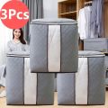Folding Storage Bag wardrobe, Organizer home portable space saver large capacity with Clear Window, Reinforced handle Waterproof Closet Cloth Box for Wardrobe Pillow Quilt Bedding dual Zipper Bag Camping Equipment Travel bin topsky storage boxes. 
