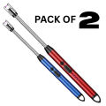 Rechargeable Electric USB Lighter – Windproof Arc Lighter with LED Battery Display & Flexible Neck – Long Reach for Candles, BBQ, Stove, Grill & Camping – Flameless & Safe. 