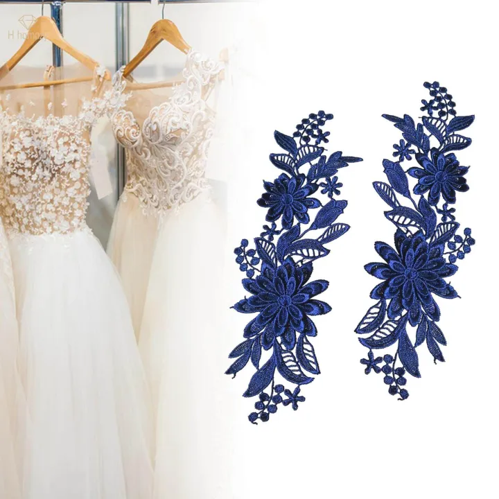 2Pcs%20Lace%20Applique%20Flower%20Embroidery%20Applique%20for%20DIY%20Jeans%20Evening%20Dress%20-%20Image%205