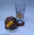 Tiny Sippy Glass for Kids - Feeding Cup - Sippy Cup - Tumber with Straw -  Kids Water Tiny Sippy Cup Creative Cartoon - Baby Anti Spill Learning Sippy Cup - Juice Glass with Straw - Water bottle - Bottles Outdoor Portable Travelling Cups. 