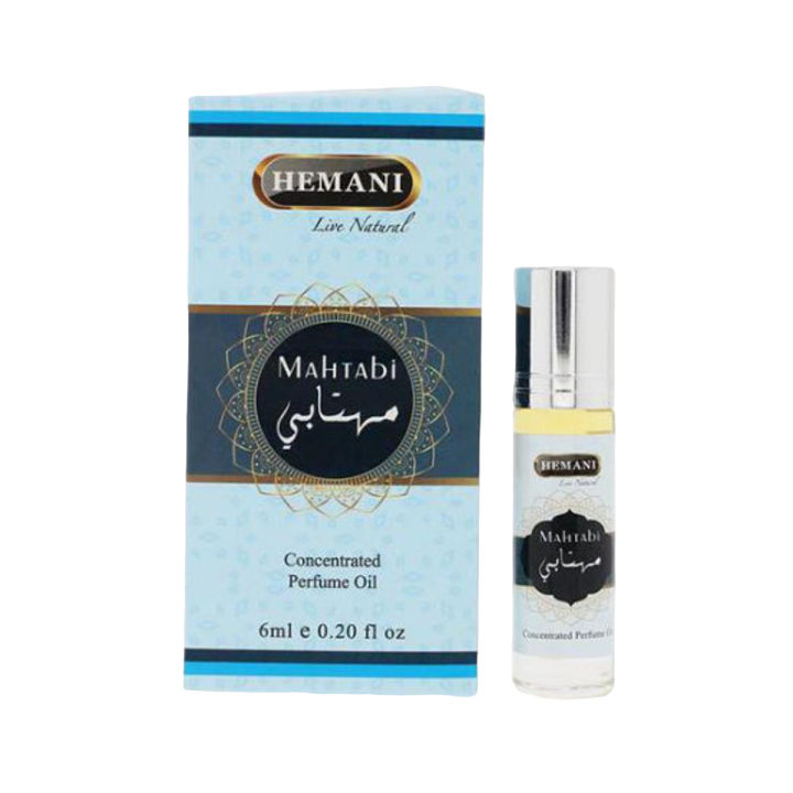 𝗛𝗘𝗠𝗔𝗡𝗜 𝗟𝗜𝗩𝗘 𝗡𝗔𝗧𝗨𝗥𝗔𝗟 - ATTAR ROLL ON MAHTABI 6ML