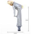 Portable High Pressure Water Nozzle Adjustable Metal Nozzle Washing Car Washer Garden Watering Hose Nozzle. 