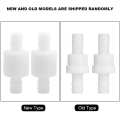 2PCS 10mm Plastic Check Valve Non-Return One Way for Gas liquid. 