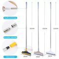 Bathroom Cleaning Brush with Wiper 2 in 1 Tiles Cleaning Brush Floor Scrub Bathroom Brush with Long Handle 120° Rotate Bathroom Floor Cleaning Brush Home Kitchen Bathroom Cleaning Accessories (Multicolor). 