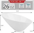 Pasta bowl & soup bowl large angle serving bowl salad bowls good quality melamine heavy quality. 