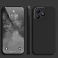 Realme C63 C 63 C61 C53 C51 Liquid Silicone Straight Edge Phone Casing Candy Color Silicone TPU Back Cover. 