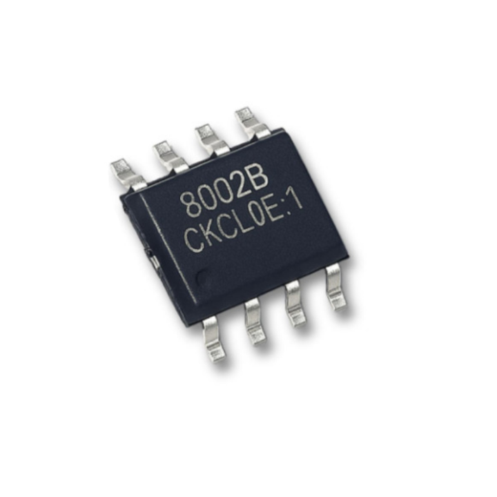 Pack of 5 - 8002B — 3W Class-AB Audio Power Amplifier IC (SOP-8) 8002