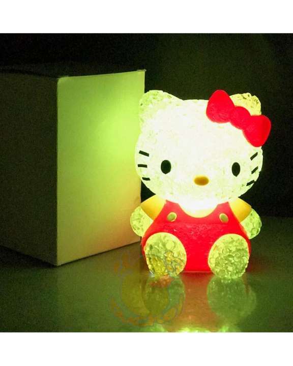 Hello Kitty LED Color Changing Night Light Table Lamp | Daraz.pk