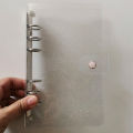 A5 A6 Glitter Transparent Notebook Loose Leaf Notebook Paper Planner Inner Page ring binder Stationery Gift Traveler Journal. 