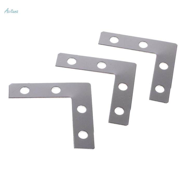 100x%20Metal%20L%20Shape%20Corner%20Brace%20Plate%20Flat%20Angle%20Bracket%20Picture%20Frame%20Brace%20-%20Image%202