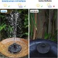 AISITIN 6.5W Solar Fountain, Built-in 1500 mAh Battery, Upgraded Solar Pond Pump, Water Pump, Solar Floating Fountain Pump with 6 Fountain Styles for Garden, Bird Bath, Pond and Fish Container. 