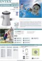 Intex Krystal Clear Cartridge Filter Pump. 