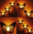 Pack of 3 Decorative Butterfly Wall Shelf, Latest Butterfly Candle Stand, Wall Decor Ideas, Wooden Wall Shelves |New Premium Wooden Wall Art Big Size I Wall Decor Art for bedroom I Decoration Piece for Home Decor I Latest Butterfly Candle Stand Shelf. 