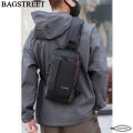 BAGSTREET Fashion Sling Bag With Combination Lock, USB Charging Port, Water Proof, Anti Scratch Shoulder Bag, Crossbody Unisex Bag Chest Bag - BS02. 