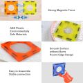 75 PCS Magnetic Tiles Building Blocks Set 3D Magnetic Toys with Lights for Kids, Colorful Magnetic Marble Run Balls Educational Toys for Children 3 Years Up, STEM Birthday Gifts. 