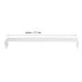 Artist Leaning Bridge Clear Acrylic Wrist Rest Transparent Art Drawing Tool for Steady Hand Painting, Drawing Easy Install Easy to Use. 