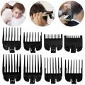 8 Piece/Set Clipper Guide Combs Guard Attachment 1.5mm 3mm 4.5mm 6mm 10mm 13mm 19mm 25mm. 