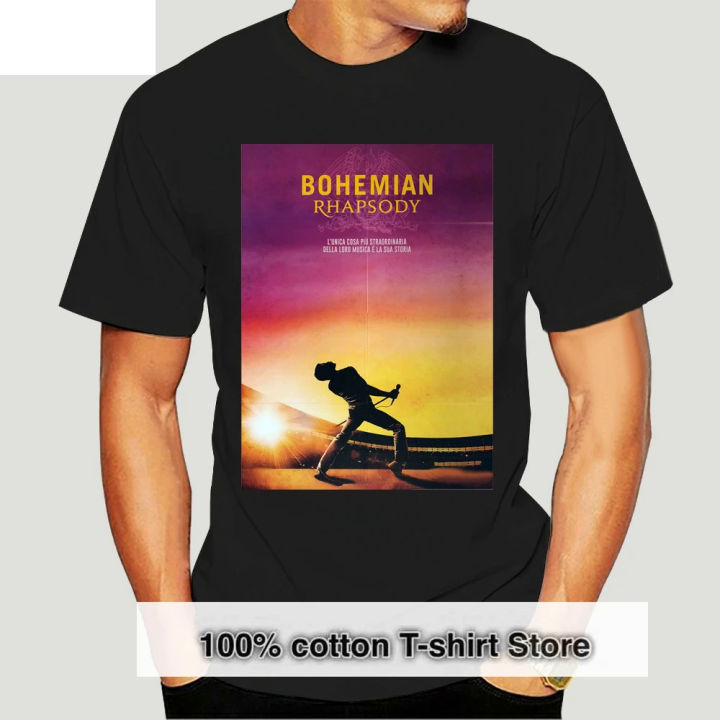 Queen Freddie Mercury Bohemian Rhapsody pose official T-shirt men unisex o-neck fashion casual high quality print t Shirt-1769A