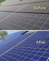 Solar Panel Cleaning Brush- Telescopic Wash Brush with Extendable Pole with Water Flow. 