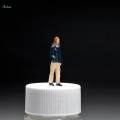 1/64 Scale People Figurines Miniature People Model for DIY Projects Layout. 