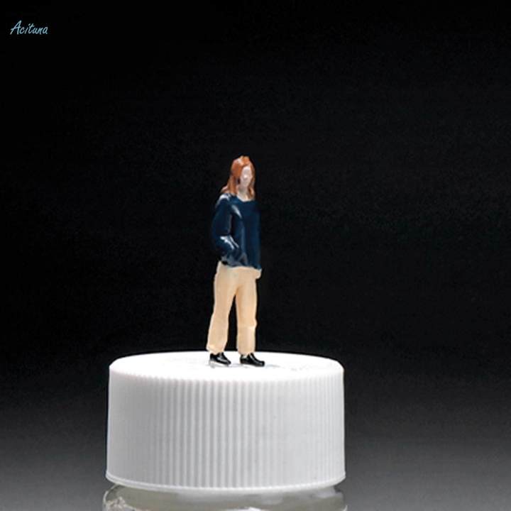 1/64 Scale People Figurines Miniature People Model for DIY Projects Layout