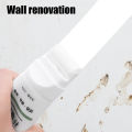 100g Wall Paint Repair Wall Paste With Rollers Brush Set White Latex Paint Patching Wall Paste Graffiti Cover Wall Renovation 1Pcs. 