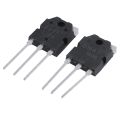 2 silicon transistor - D 1047 + B 817, 200 V, 12 A. 