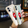 chenyyka For Realme C35 Case Plating Side Edge Square New Design Phone Cases Pattern Silicone Casing Full Back Cover Fashion Tide Skate Boy Camera Protection Shockproof Softcase. 