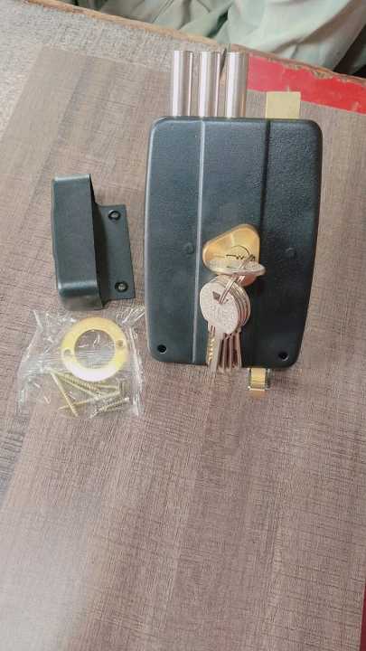 dif Gate Lock with 5 keys #1, Main Gate Lock, Door Lock, Auto Shut Lock ...