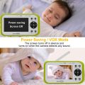 JSLBtech Video baby monitor with 2 cameras 4.3 inch LCD screen. 