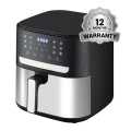 فلپس Digital Air Fryer 5.5L/9L/10L/11L/12L with Touch Control, Fast Cooking, Non-Stick, 1-Year Warranty - Smart Oil-Free Smart Fryer. 