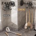 Kitchen Utensil Hook 360 Rotatable Jellyfish Hanger with 6 Hooks Multi-functional Kitchen Utensil Storage Hook Holder Organizer for Home less Than Utensil Organizer Holder. 