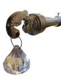 Rod Ends Stopper Curtain holder for rooms, living rooms, drawing rooms Pack of 2.. 