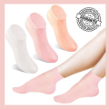 Silicone Socks for Women & Men | Full Foot Gel Heel Socks, Moisturizing Foot Protector for Heel Pain, Cracked Heels & Foot Care | Reusable Soft Heel Socks, Best for Athletes & Runners | Anti-Crack Gel Heel Protectors. 