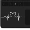 HeartBeat Laptop Sticker Decal New Design, Car Stickers, Wall Stickers High Quality Vinyl Stickers by Sticker Studio. 