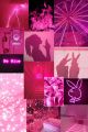 pink Theme Aesthetic photo cards of your choice 21 Cards 4x6'' For Wall Decorate. 