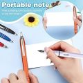 01 Pcs Pens with Notes Removable Pens Pens with Trick Sheet, Pens with Note, Pens with Trick Sheet 0.7 mm, Retractable Ball Pens, for School, Office, Business. 