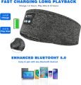 Bluetooth Sports, Sleep,Headband Headphones  with Ultra-Thin HD Stereo Speakers  EYE Mask Sleep Headphones 1Pcs. 